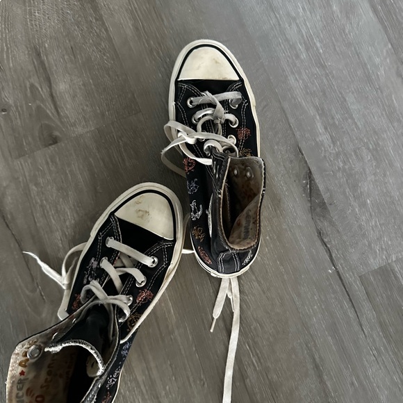 Converse CTAS Hi Mystic World Zodiac Sign Women's Platform 3 in men 5 in women - Picture 3 of 11